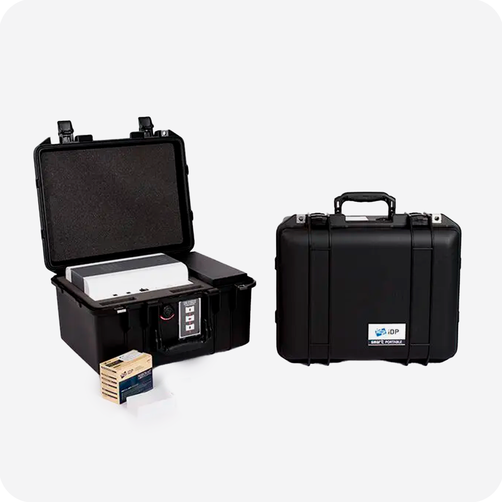 Impresora de tarjetas portable IDP Smart 21