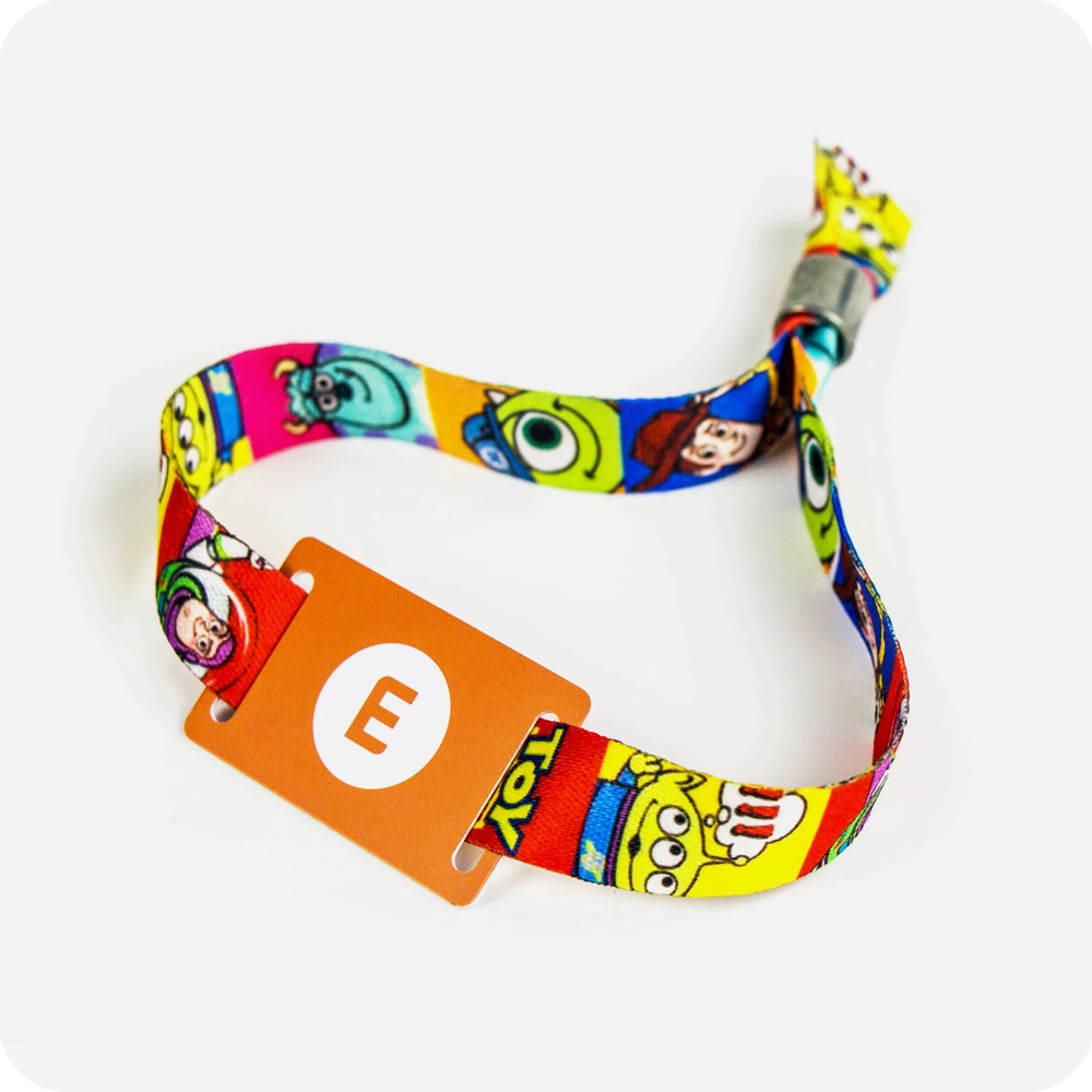 Pulseras RFID de tela